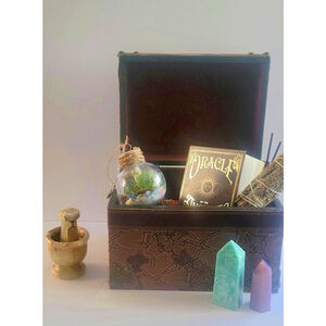 Witch Ball | Scented Intent Orb – Harmony & Tranquility - Mermaid Dreams